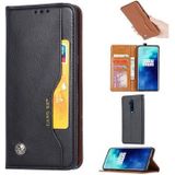 Card Set Series OnePlus 7T Pro Wallet Hoesje - Zwart