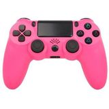 Draadloze gamecontroller gamepad voor PS4 game joystick met luidspreker en stereo hoofdtelefoonaansluiting - Roze