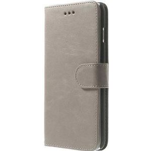 iPhone 6 Plus / 6S Plus Wallet Leren Hoesje - Beige