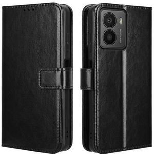 HMD Fusion Portemonnee Hoesje Magnetische Sluiting - Zwart