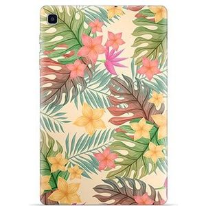 Samsung Galaxy Tab S6 Lite 2020/2022/2024 TPU Hoesje - Roze Bloemen