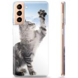 Samsung Galaxy S21+ 5G TPU Hoesje - Kat