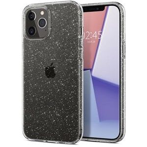 Spigen Liquid Crystal Glitter iPhone 12/12 Pro Hoesje - Doorzichtig