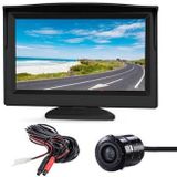 Auto Camera Achter met LCD Display RH-501 - Zwart