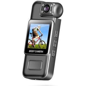 ZC-M11 4K Ultra HD Actie bodycamera voor sport - Zwart
