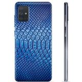 Samsung Galaxy A71 TPU Hoesje - Leder