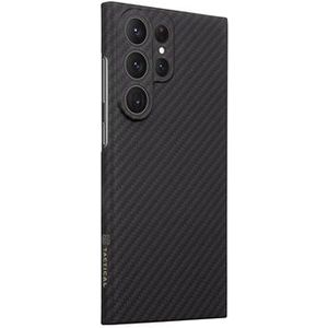Tactical MagForce Samsung Galaxy S23 Ultra 5G Hoesje - Koolstofvezel / Zwart