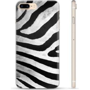 iPhone 7 Plus / iPhone 8 Plus TPU-hoesje - Zebra