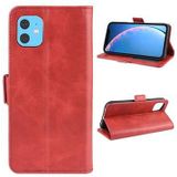 iPhone 11 Portemonnee Hoesje met Statief - Rood