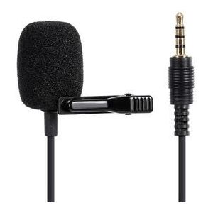 Clip-On Lavalier Microfoon / Omni-directionele Condensatormicrofoon voor YouTube