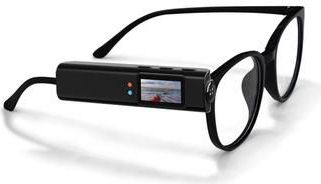 S110 FPV anti-blauwlichtbril met camera - Zwart