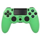 Draadloze gamecontroller gamepad voor PS4 game joystick met luidspreker en stereo hoofdtelefoonaansluiting - Groen