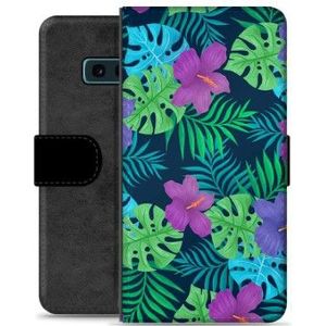 Samsung Galaxy S10e Premium Wallet Hoesje - Tropische Bloem