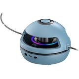 Touwtjespringen Machine met Bluetooth Speaker en LED Licht - Blauw