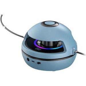 Touwtjespringen Machine met Bluetooth Speaker en LED Licht - Blauw