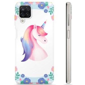 Samsung Galaxy A12 TPU Hoesje - Eenhoorn