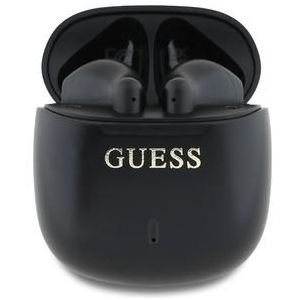 Guess Printed Classic Logo TWS Draadloze Oortelefoon - Zwart
