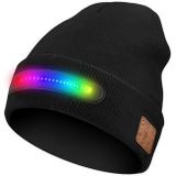 M1-BTD4 LED-muts met Bluetooth 5.4 & stereoluidsprekers - Zwart