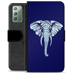 Samsung Galaxy Note20 Premium Portemonnee Hoesje - Olifant