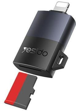 Yesido GS38 Lightning-naar-TF-kaartlezer voor iPhone & iPad