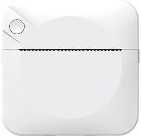 C17 Draagbare Bluetooth Miniprinter voor foto's en notities - Wit