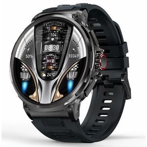 V69 Waterdicht Smartwatch met Hartslagmonitoring - Zwart