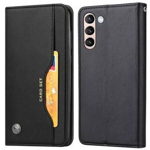 Card Set Series Samsung Galaxy S23+ 5G Wallet Case - Zwart