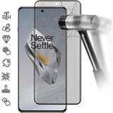 OnePlus 12 Privacy Full Cover Glazen Screenprotector - Zwarte Rand