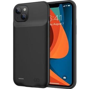 iPhone 14 Plus Back-up Batterij Hoesje - 8500mAh - Zwart