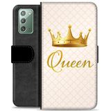 Samsung Galaxy Note20 Premium Portemonnee Hoesje - Queen