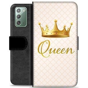 Samsung Galaxy Note20 Premium Portemonnee Hoesje - Queen