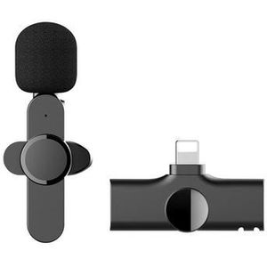 Lippa draadloze microfoon met Lightning-connector - Zwart