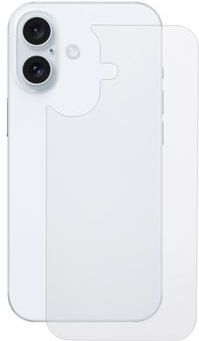 iPhone 16 Plus Glazen Achterkant Beschermer - 9H - Doorzichtig