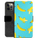 iPhone 12 Pro Max Premium Portemonnee Hoesje - Bananen