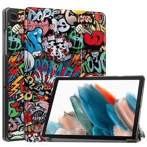 Samsung Galaxy Tab A9+ Tri-Fold Series Smart Folio Case - Graffiti