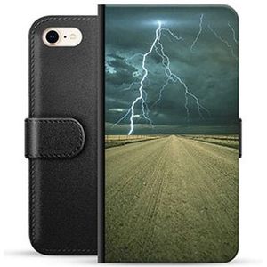 iPhone 7/8/SE (2020)/SE (2022) Premium Portemonnee Hoesje - Storm