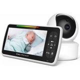 SM650 Babyfoon - 5-inch display, tweewegcommunicatie en temperatuursensor