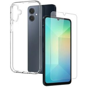 Samsung Galaxy A06 Northjo 2-in-1 Beschermingsset - Doorzichtig