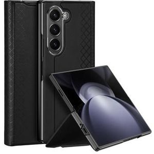 Samsung Galaxy Z Fold6 Dux Ducis Bril Flip Hoesje - Zwart