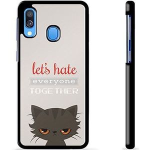 Samsung Galaxy A40 beschermhoes - Angry Cat
