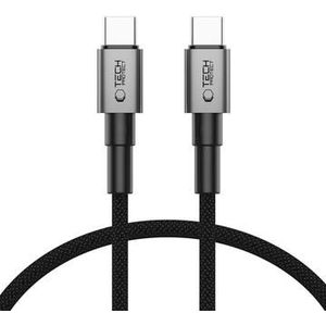 Tech-Protect UltraBoost DNA Type-C kabel - PD 100W/5A, 50cm - IJzergrijs