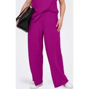 Carreina Regular Fit Broek Met Wijde Pijpen