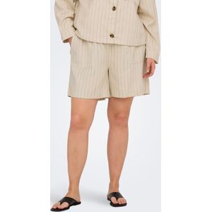 Carmonica Mid Waist Loose Fit Chino Shorts