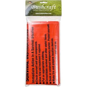 BCB - Survival Bag - Oranje - Lichtgewicht - Overlevingsinformatie