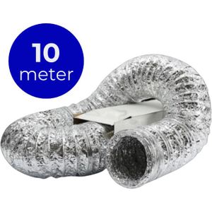 Flexibele ventilatieslang ongeïsoleerd