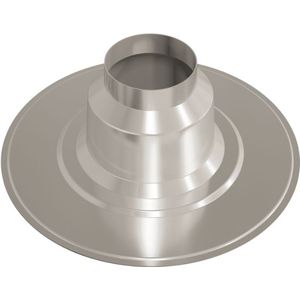 Plakplaat voor Multivent 131/5V ventilatiepijp
