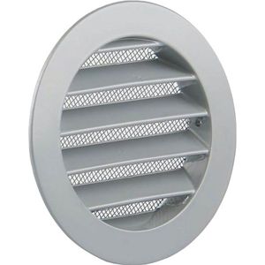 Rond buitenluchtrooster Ø 150mm aluminium