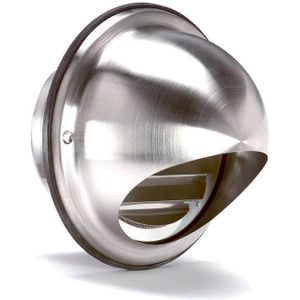 Dekker eenhendelkeukenmengkraan kludi steel 100 38850f660 rvs -  Ventilatiematerialen kopen | lage prijs | beslist.nl