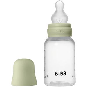 BIBS FlascheSchnuller Rundes Silikon 1 Pack 150 Ml Slow Flow Sage