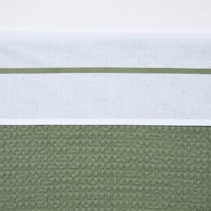 Meyco Bettlaken Paspel olivgrün 100X150cm